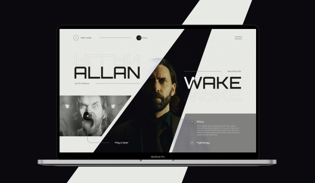 Alan Wake web concept